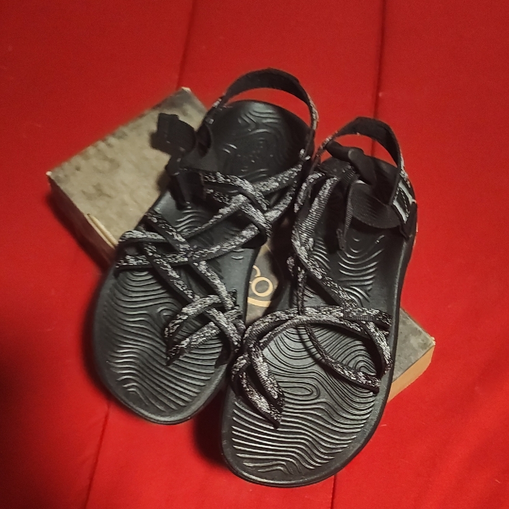 Chaco Black Zvolv X2 Sandals